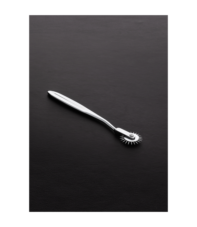 Steel by Shots Luxury Stainless Steel Single Pin Wheel for Sensual Skin Stimulation