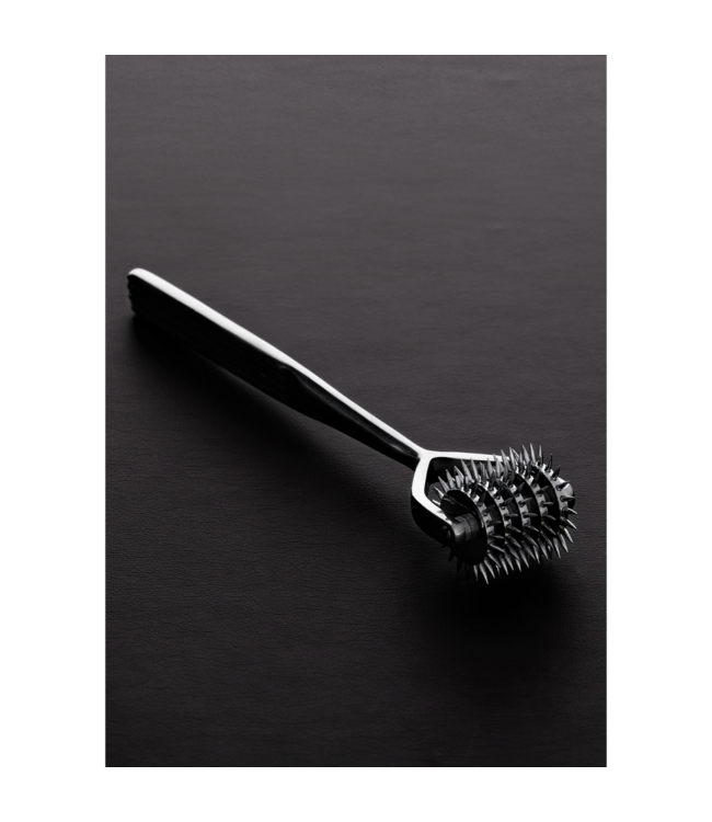 Steel by Shots 5-Prong Wartenberg Pinwheel | Steel Neurological Stimulator for Sensation