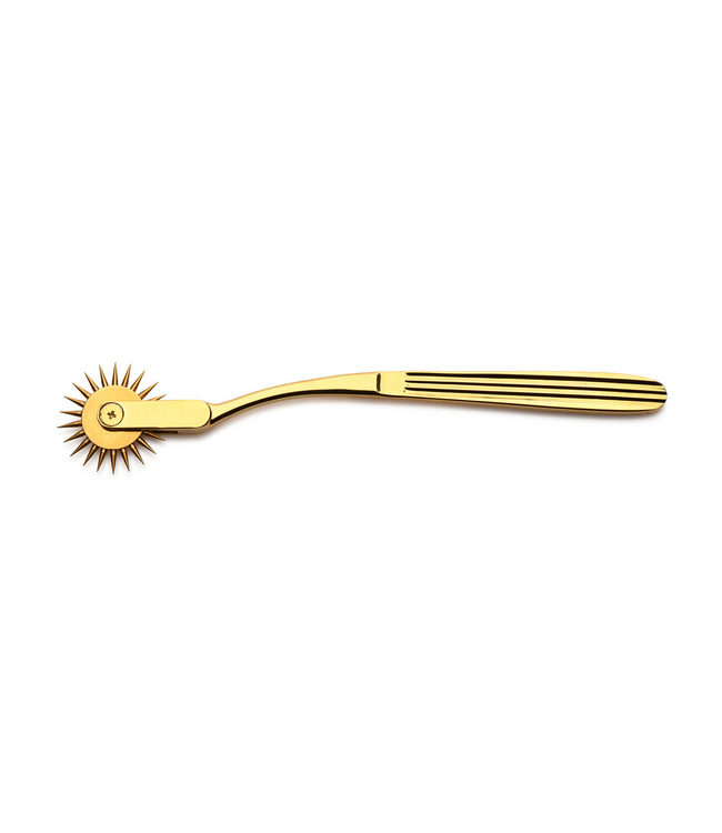 XR Brands Sinnliche Entdeckung: Das goldene Wartenberg-Rad für prickelnde Momente