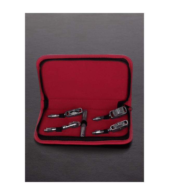 Steel by Shots Sensation Pinwheel Set - 4-Piece Interchangeable Chrome Kit