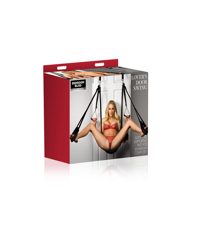 XR Brands Lover's Door Swing Schwarz – Für Ultimatives Komfort und Intimität