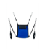 Mr. Sling Mr. Sling Blauwe Rechthoekige Polyester Draagdoek Met 4 Punten En Kussen