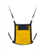 Mr. Sling Canvas Draagdoek Geel Met 4 Punten, Karabijnhaken, Kussen En Opbergtas