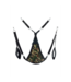 Mr. Sling Driehoekige Camouflage Canvas Sling Met Karabijnhaken En Voetsteunen