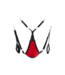 Mr. Sling Red Camouflage Triangular Canvas Sling with 4 Carabiners and Cushions