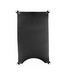 Mr. Sling Luxe Zwarte Lederen Draagdoek Met 4 Metalen Ringen Mr. Sling