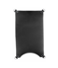 Mr. Sling Luxe Zwarte Lederen Draagdoek Met 4 Metalen Ringen Mr. Sling