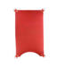 Mr. Sling Elegantes Leder-Tragetuch 4 Punkte Rot | Robust und komfortabel 100x62 cm