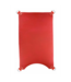 Mr. Sling Premium Rode Lederen 4-Punts Draagdoek Met Metalen Ringen 100x62cm