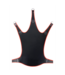 Mr. Sling Leren Sling 5 Punten Zwart Met Rode Bies Plant-Based Leer 113x122 cm