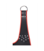 Mr. Sling Elegant Black Leather Sling with Red Trim – Durable & Stylish Design