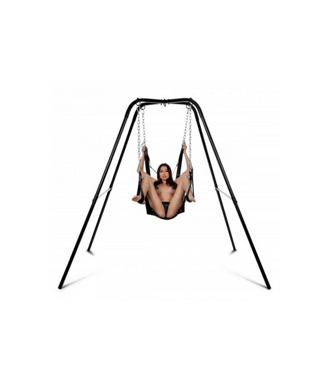 XR Brands Extreme Sling & Stand Kit: Sturdy, Comfortable Kinky Fun!