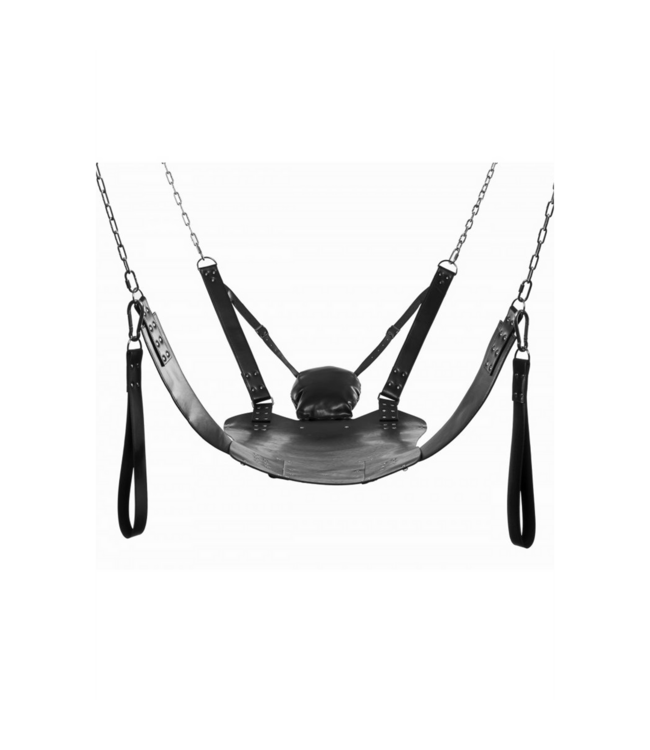 XR Brands Zelle Extreme Sling und Stand: Robust und Praktisch für Kinky Spaß