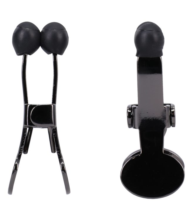 Doc Johnson Stylish Stainless Steel Nipple Clamps – Durable Comfort for Intense Wear