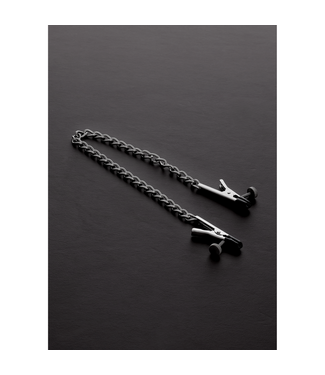 Steel by Shots Alligator Adjustable Nipple Clamps - Comfort & Intensity Play