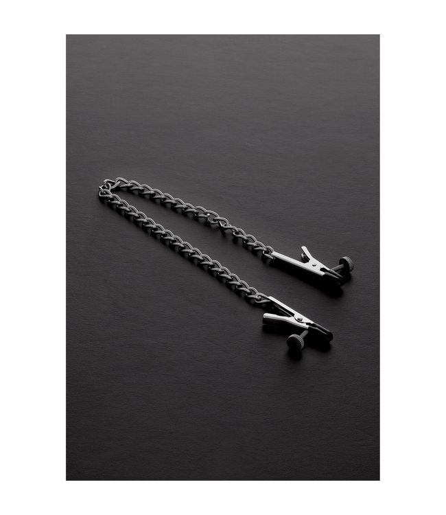Steel by Shots Alligator Adjustable Nipple Clamps - Comfort & Intensity Play
