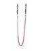 Ouch! Ouch! Verstelbare Nikkelvrije Tepelklemmen Rood Met Ketting