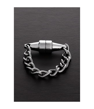 Steel by Shots Mini Magnetische Tepelknijpers Met Ketting Voor Gerichte Stimulatie