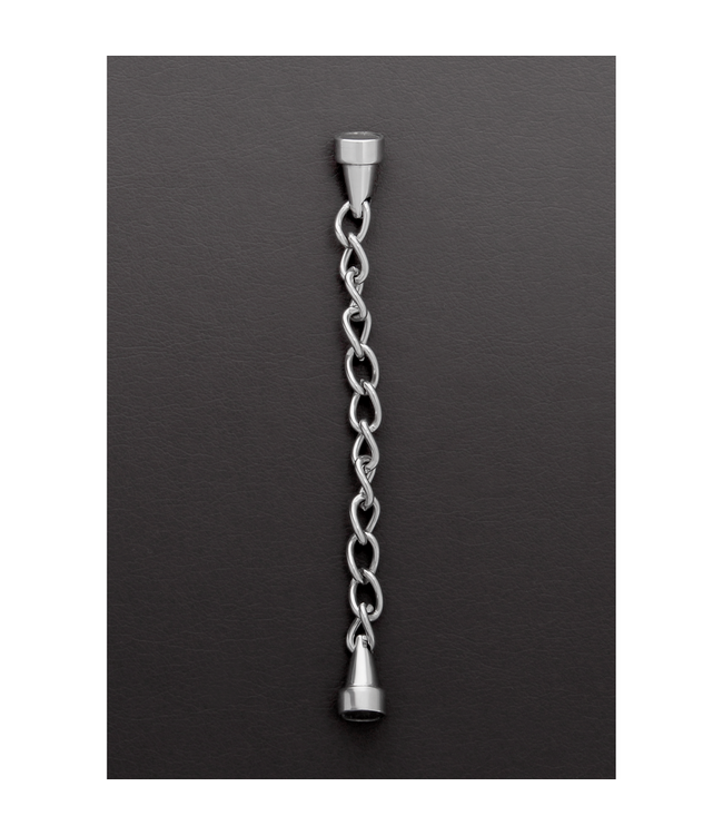 Steel by Shots Mini Magnetische Tepelknijpers Met Ketting Voor Gerichte Stimulatie