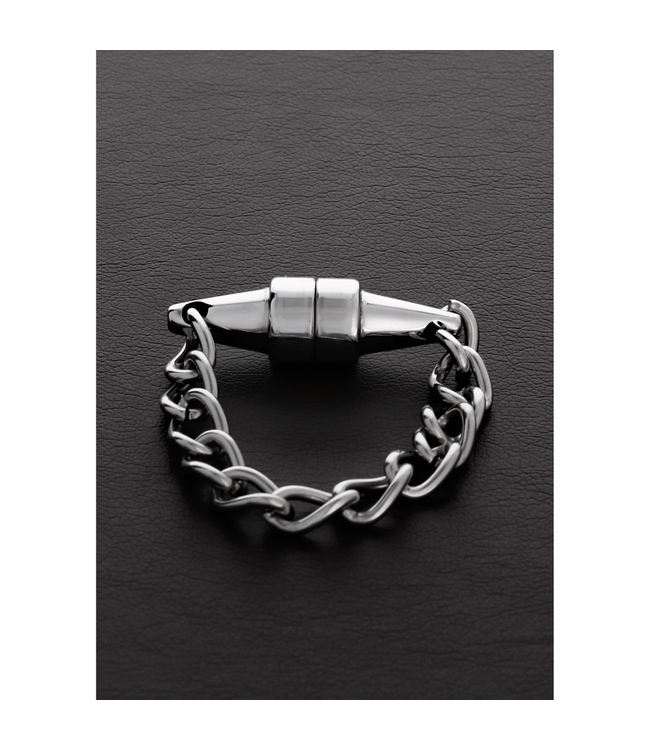 Steel by Shots Mini Magnetische Tepelknijpers Met Ketting Voor Gerichte Stimulatie