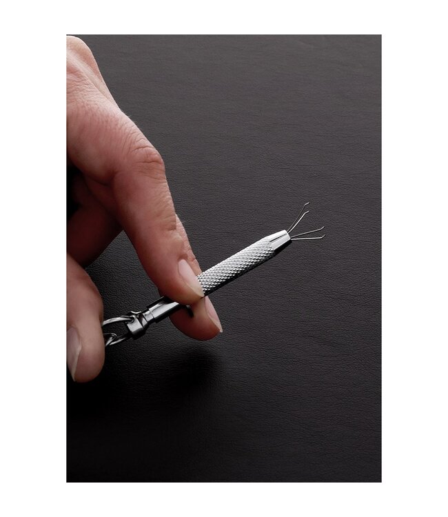 Steel by Shots Claw Style Nipple Clamps | Sharp Sensation Stainless Steel Stimulation
