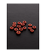Steel by Shots TT2002 Rubber Nipple Play Rings - 100 Pack for Safe Sensation