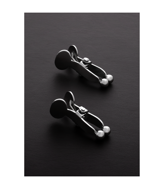 Steel by Shots Steel Ball-Tipped Nipple Clamps – Pain & Pleasure Redefined