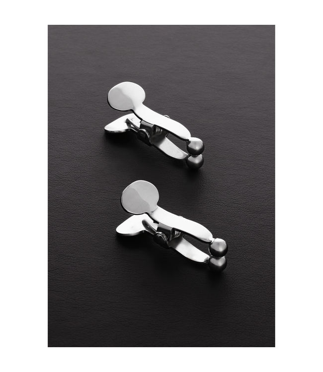 Steel by Shots Steel by Shots Luxe Balgetipte Tepelklemmen Voor Gecontroleerd Plezier