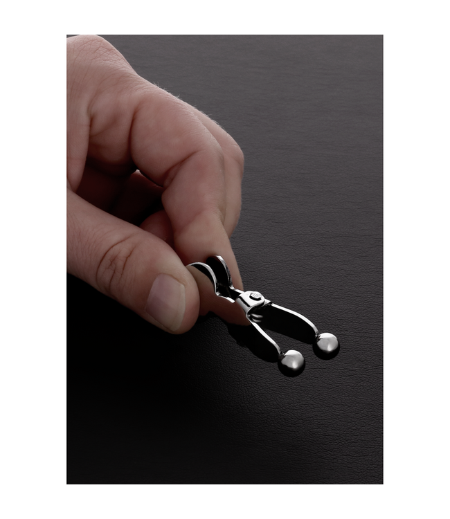 Steel by Shots Steel by Shots Luxe Balgetipte Tepelklemmen Voor Gecontroleerd Plezier