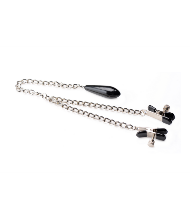 XR Brands Titty Taunter Weighted Nipple Clamps for Intense Sensations