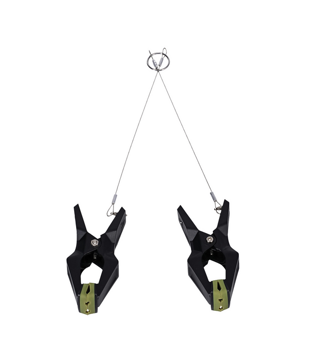 Doc Johnson Pro-Niveau Hardwire Hangers Met Brede Siliconen Pads En Aluminium O-Ring