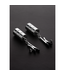 Steel by Shots Adjustable Alligator Nipple Clamps with Weights for Comfort & Stim