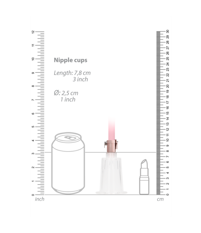 Pumped Klitoris-Nippelpumpe Set Mittel-Groß | Steigern Sie Ihr Lust-Erlebnis
