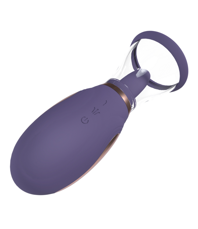 Pumped ENHANCE Vakuumpumpe für Brust und Vulva – Wiederaufladbar und sicher in Lila