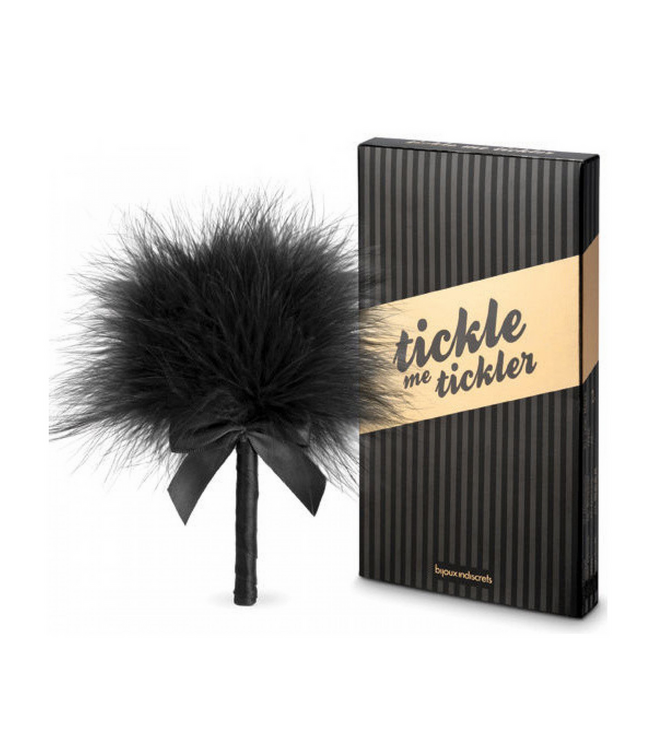 Bijoux Indiscrets Bijoux Indiscrets Feather Tickler Zwarte Veer voor Zachte Sensuele Strelingen