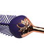 XR Brands Premium Vibrierender Silikonfeder-Tickler in Lila – Kitzelndes Vergnügen
