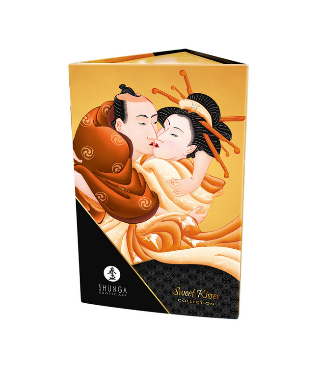 Shunga Sweet Kisses Collection: Edible Massage Oils & Body Paint Delights