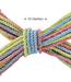 Ouch! Japanse Polyester Bondage Touw 10M Multicolor Zijdezacht & Hypoallergeen