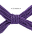 Ouch! Japanse Polyester Bondagetouw Paars 10 Meter Hypoallergeen & Sterk
