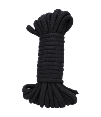 Doc Johnson Doc Johnson Zwart Katoenen Touw 32 Ft – 0,6 Cm Diameter, Comfortabel & Veilig