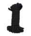 Doc Johnson 32 Ft Black Cotton Rope - Soft, Strong & Safe for Tying Comfortably