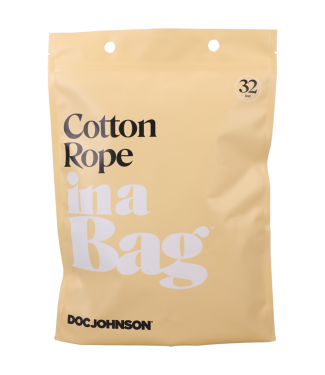 Doc Johnson Doc Johnson Zwart Katoenen Touw 32 Ft – 0,6 Cm Diameter, Comfortabel & Veilig