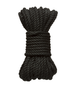 Doc Johnson Hochwertiges 6 mm Hanf-Bondage-Seil – 30 Fuß für sicheres Fesseln und Shibari