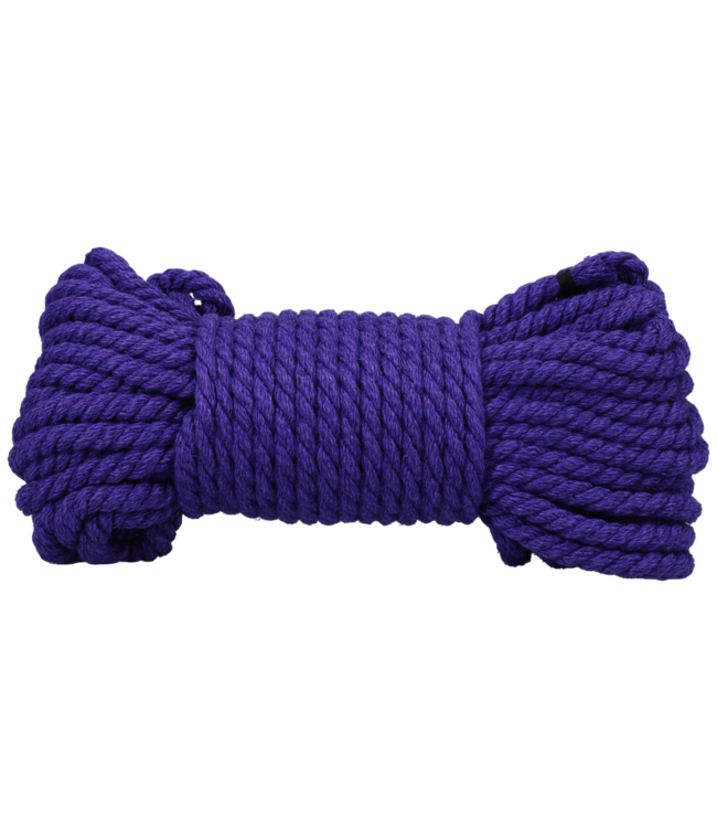 Doc Johnson Merci Hogtied 6 Mm Hennep Bondage Touw Paars - 30 Ft Veilig & Soepel