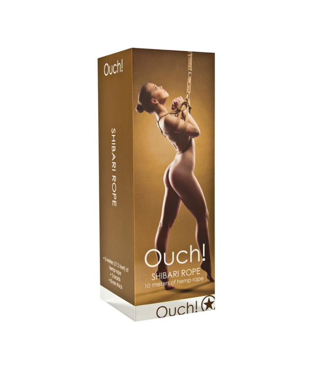 Ouch! Hennep Bondage Touw 10 Meter Voor Shibari En BDSM Spelletjes