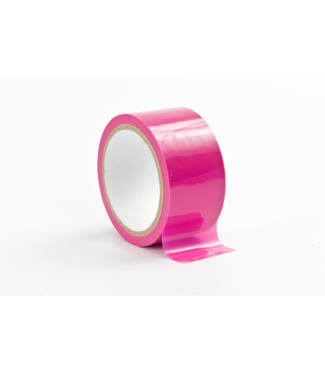 Ouch! Pink Bondage Tape 20M – Comfortable, Non-Sticky PVC for Creative Use