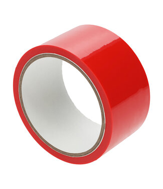 Ouch! Zelfklevend Rood PVC Tape 20M - Zacht, Knoopvrij en Huidvriendelijk