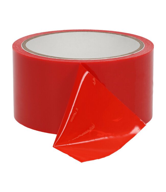Ouch! Knotenfreies PVC-Nichtklebeband Rot 20 m – Sicheres Fesseln und Spielen