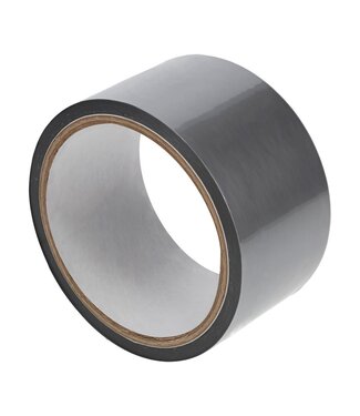 Ouch! PVC Non-Adhesive Bondage Tape 20M - Tangle-Free Silver Fun
