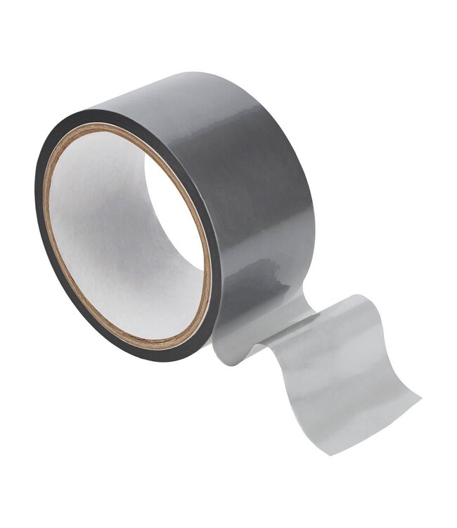 Ouch! Silver PVC Tape 20 M Knoopvrij Voor Bondage En Blinddoeken